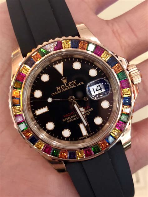 rolex yacht master tutti frutti price